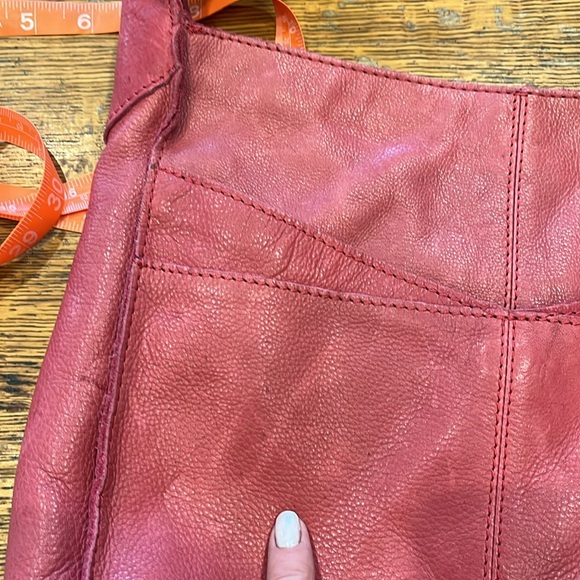 American Leather Co Pink Leather Hobo bag - Picture 11 of 11